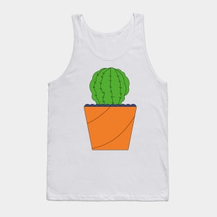 Green Nature Cactus Tank Top